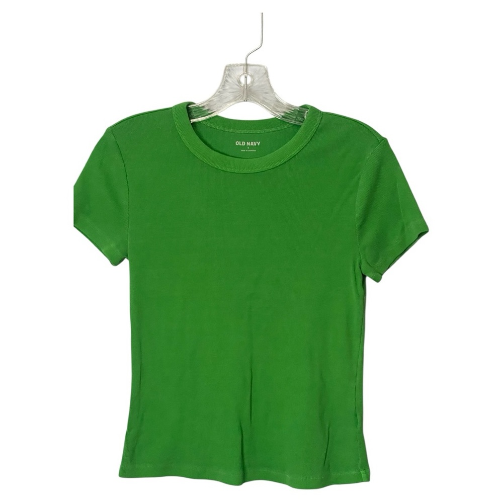 Old Navy Vibrant Green Short Sleeve Tee